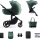 KINDERKRAFT - Cochecito combinado 2en1 PRIME 2 verde
