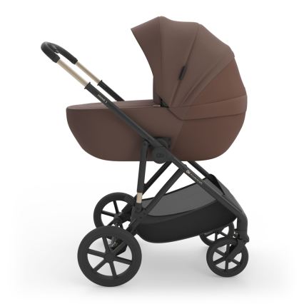 KINDERKRAFT - Cochecito combinado 3 en 1 PRIME 3 Velvet Mocca