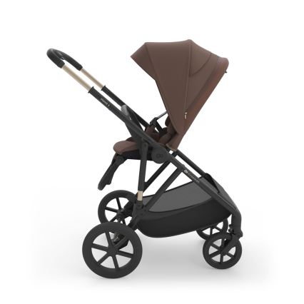 KINDERKRAFT - Cochecito combinado 3 en 1 PRIME 3 Velvet Mocca