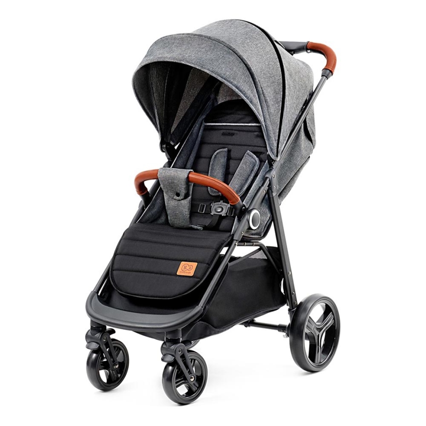 KINDERKRAFT - Cochecito GRANDE PLUS gris