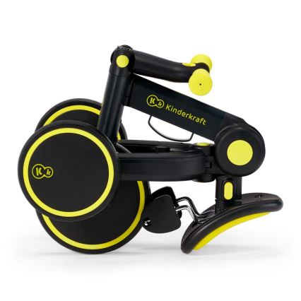 KINDERKRAFT - Correpasillos infantil 3 en 1 4TRIKE amarillo/negro