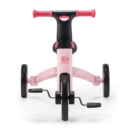 KINDERKRAFT - Correpasillos infantil 3 en 1 4TRIKE rosa