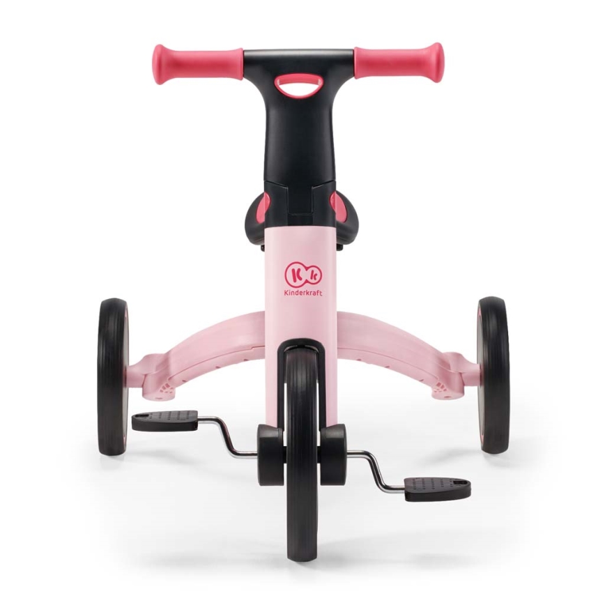 KINDERKRAFT - Correpasillos infantil 3 en 1 4TRIKE rosa