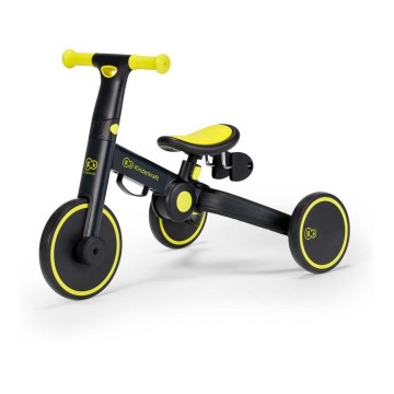 KINDERKRAFT - Correpasillos infantil 3 en 1 4TRIKE amarillo/negro