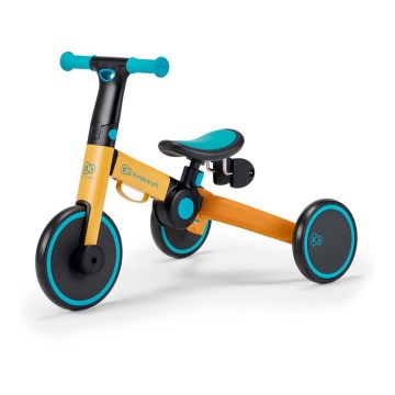 KINDERKRAFT - Correpasillos infantil 3 en 1 4TRIKE amarillo/turquesa