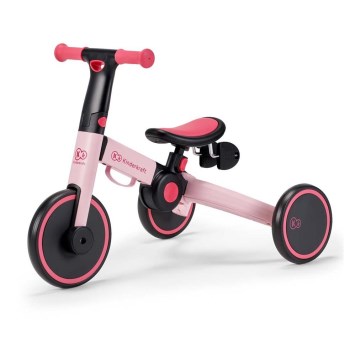 KINDERKRAFT - Correpasillos infantil 3 en 1 4TRIKE rosa