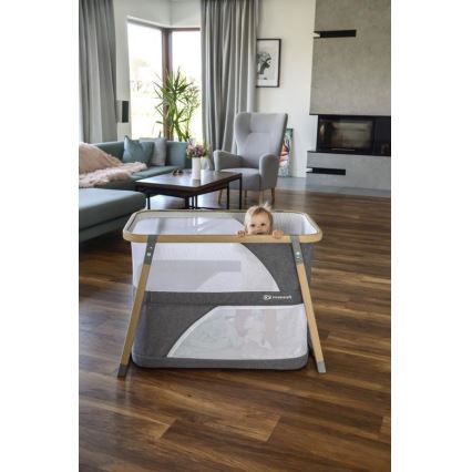 KINDERKRAFT - Cuna de viaje 4en1 SOFI gris