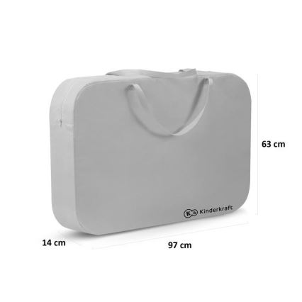 KINDERKRAFT - Cuna de viaje 4en1 SOFI gris