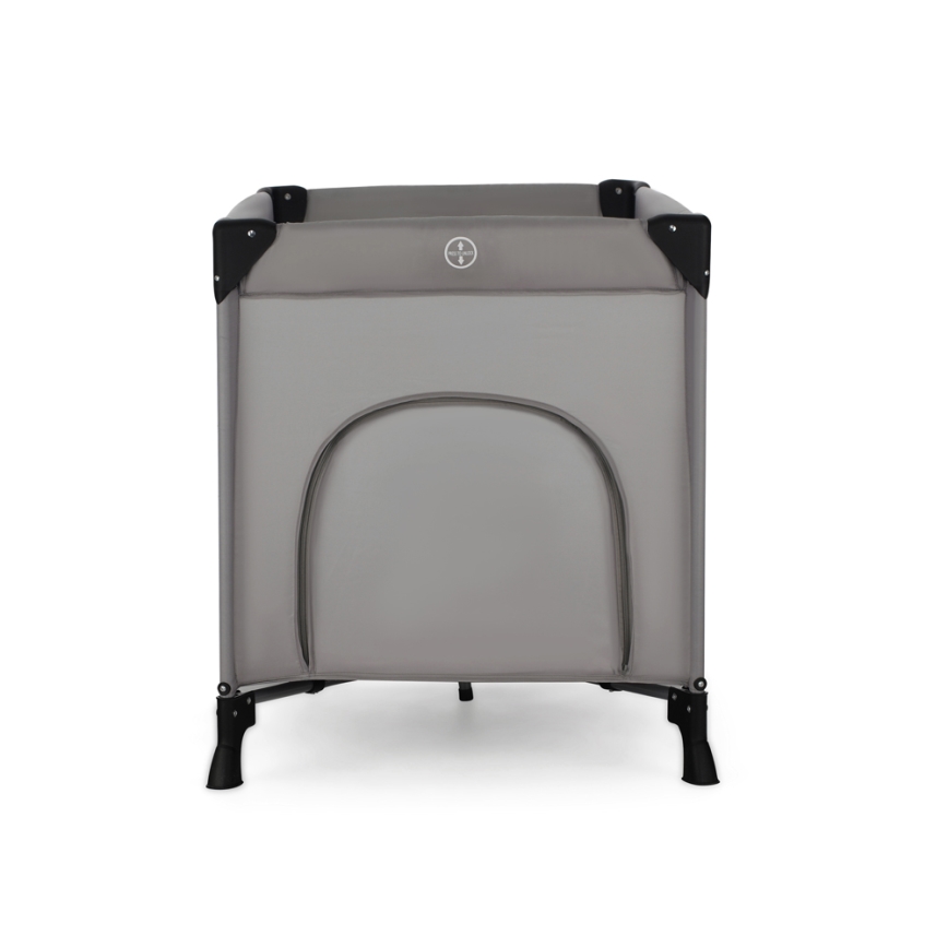 KINDERKRAFT - Cuna de viaje Baby Tiger VIKI gris