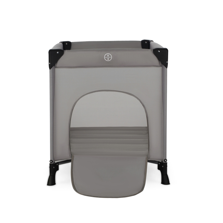 KINDERKRAFT - Cuna de viaje Baby Tiger VIKI gris