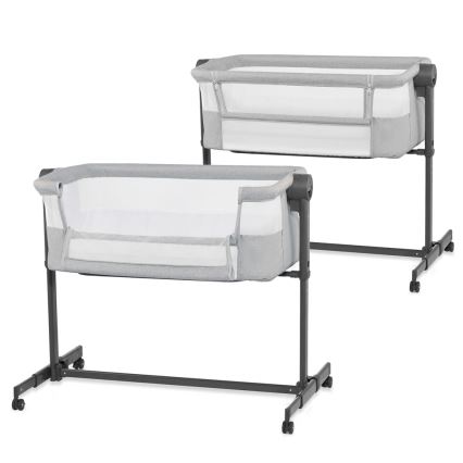 KINDERKRAFT - Cuna para bebé NESTE UP 2 gris claro