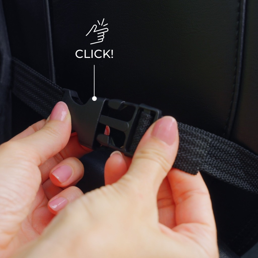 KINDERKRAFT - Organizador de coche, negro