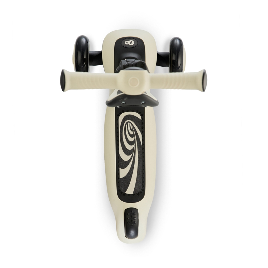 KINDERKRAFT - Patinete infantil 2 en 1 HALLEY Stone white