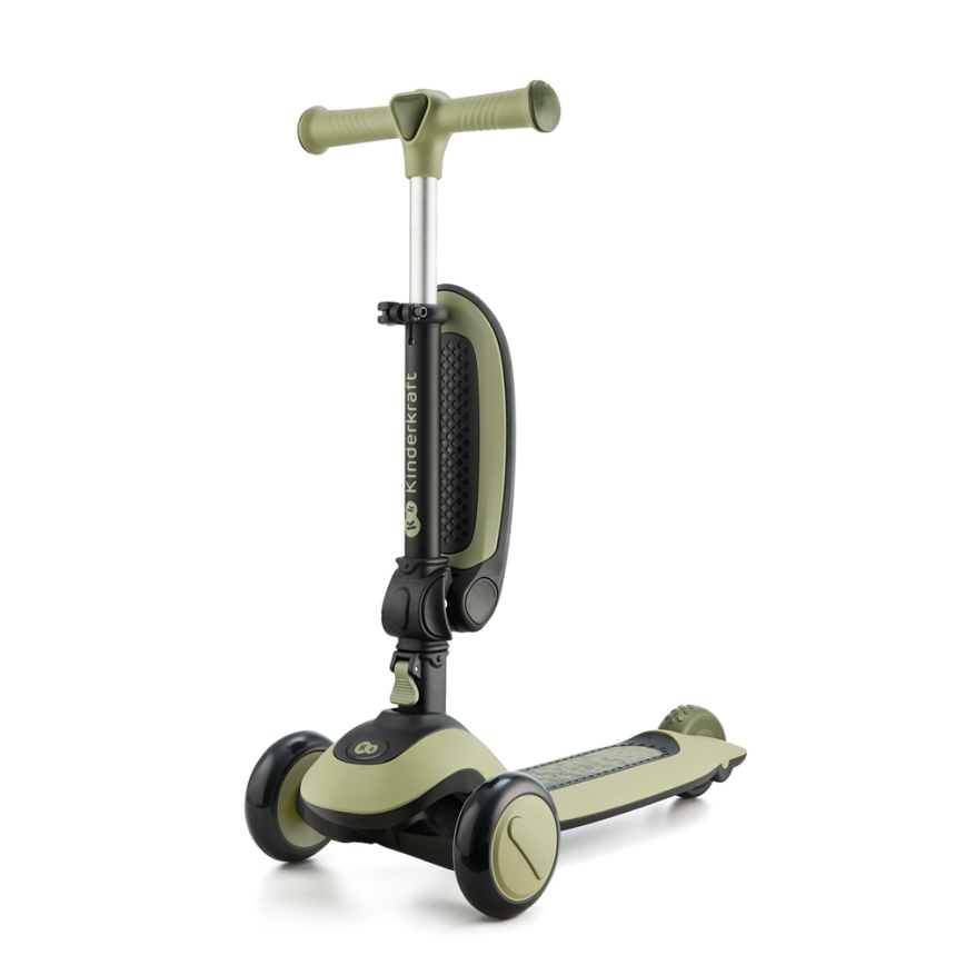 KINDERKRAFT - Patinete infantil 2en1 HALLEY Grassland