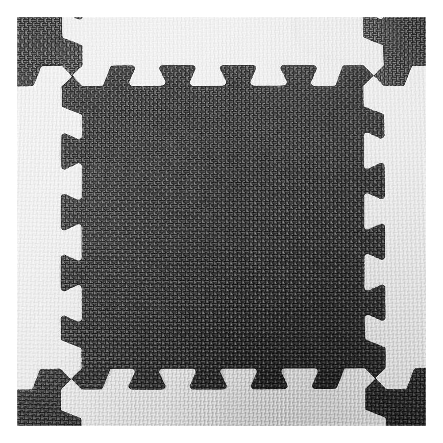 KINDERKRAFT - Puzzle de espuma LUNO 30 piezas negro/blanco