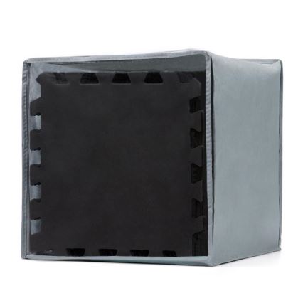 KINDERKRAFT - Puzzle de espuma LUNO 30 piezas negro/blanco