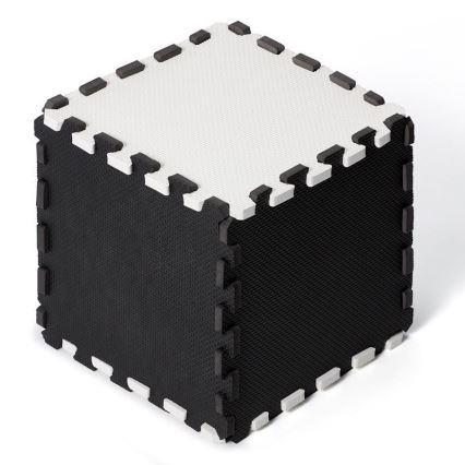 KINDERKRAFT - Puzzle de espuma LUNO 30 piezas negro/blanco
