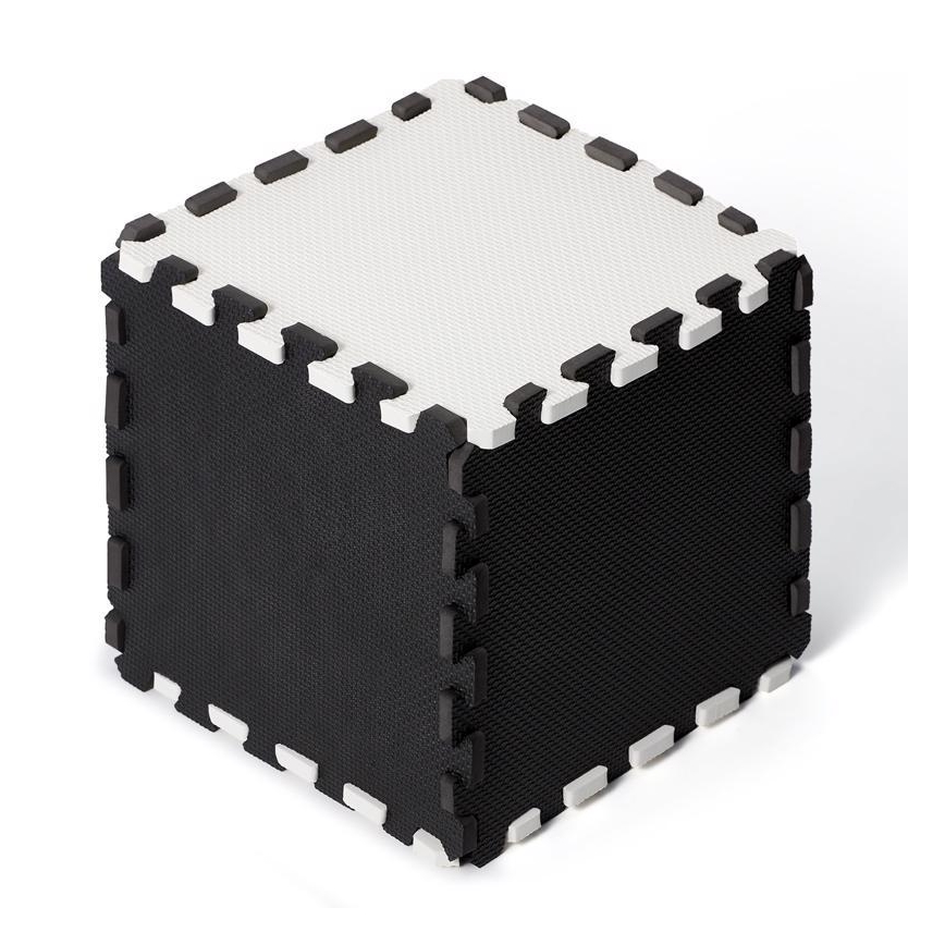 KINDERKRAFT - Puzzle de espuma LUNO 30 piezas negro/blanco