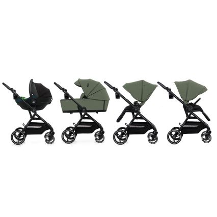 KINDERKRAFT SELECT - Cochecito 2en1 YOXI Mystic verde