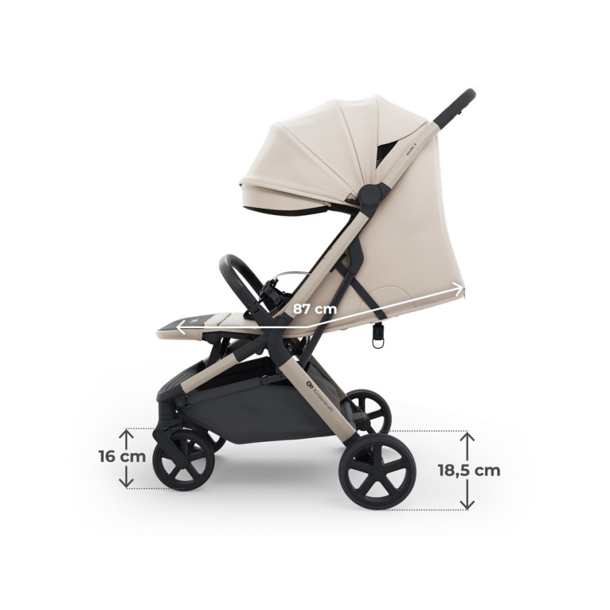 KINDERKRAFT SELECT - Cochecito deportivo NUBI 3 Beige Arena