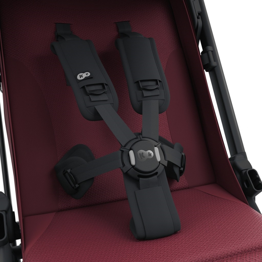 KINDERKRAFT SELECT - Cochecito deportivo NUBI 3 Dark Ruby