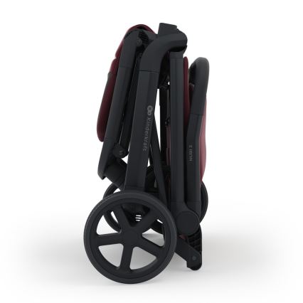 KINDERKRAFT SELECT - Cochecito deportivo NUBI 3 Dark Ruby