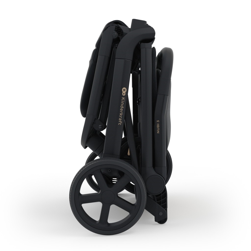KINDERKRAFT SELECT - Cochecito deportivo NUBI 3 Negro medianoche