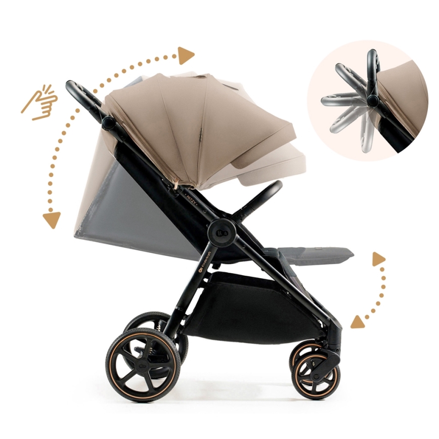 KINDERKRAFT SELECT - Cochecito MITZY Linen beige
