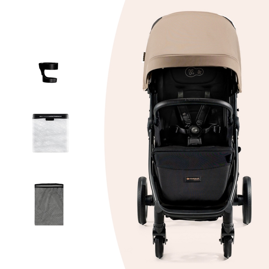 KINDERKRAFT SELECT - Cochecito MITZY Linen beige