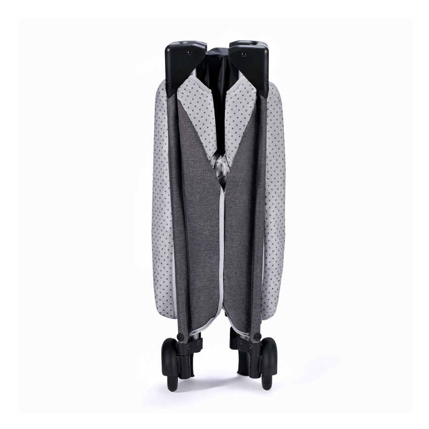 KINDERKRAFT SELECT - Cuna de viaje LEODY gris