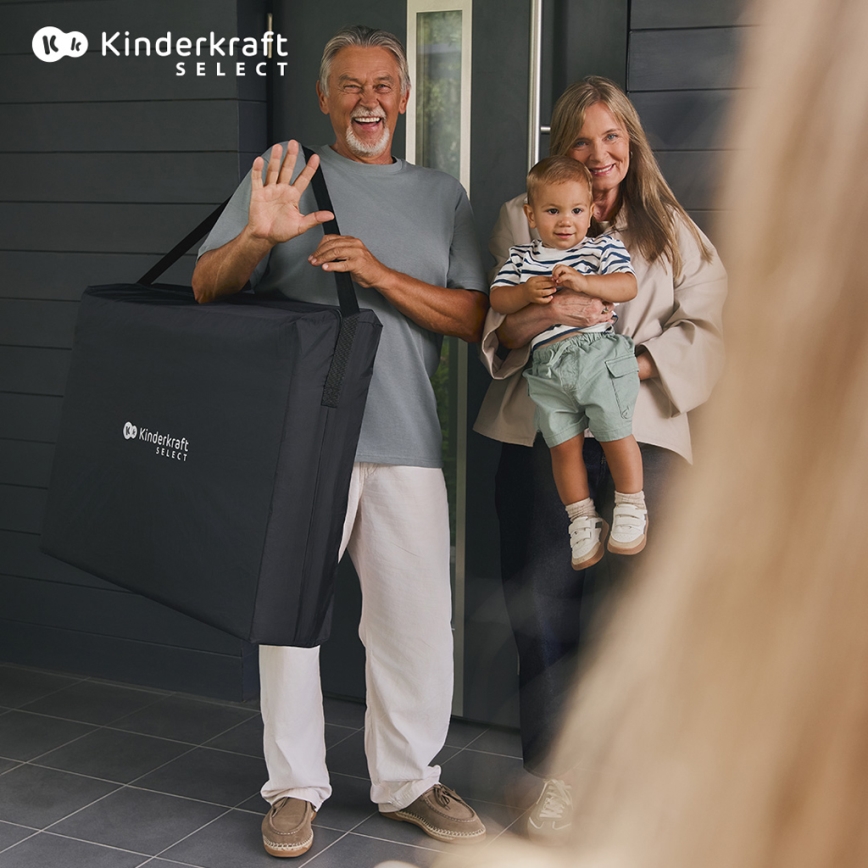 KINDERKRAFT SELECT - Cuna de viaje MOON DREAM negro
