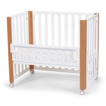 KINDERKRAFT SELECT - Cuna infantil 4 en 1 KOYA Premium haya/pino