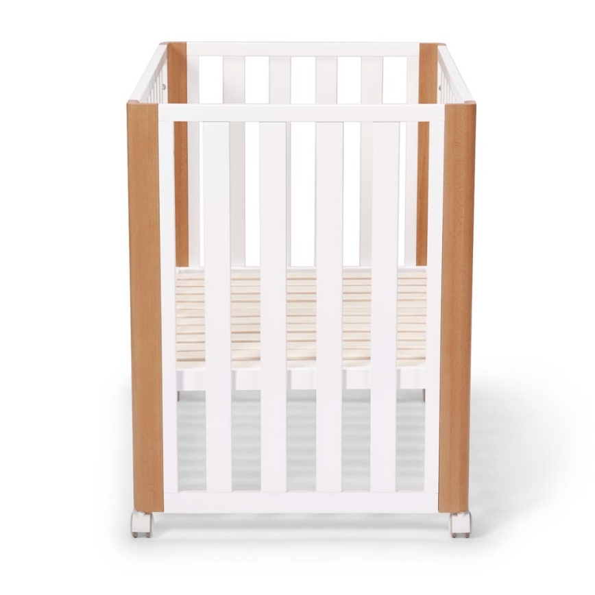 KINDERKRAFT SELECT - Cuna infantil 4 en 1 KOYA Premium haya/pino