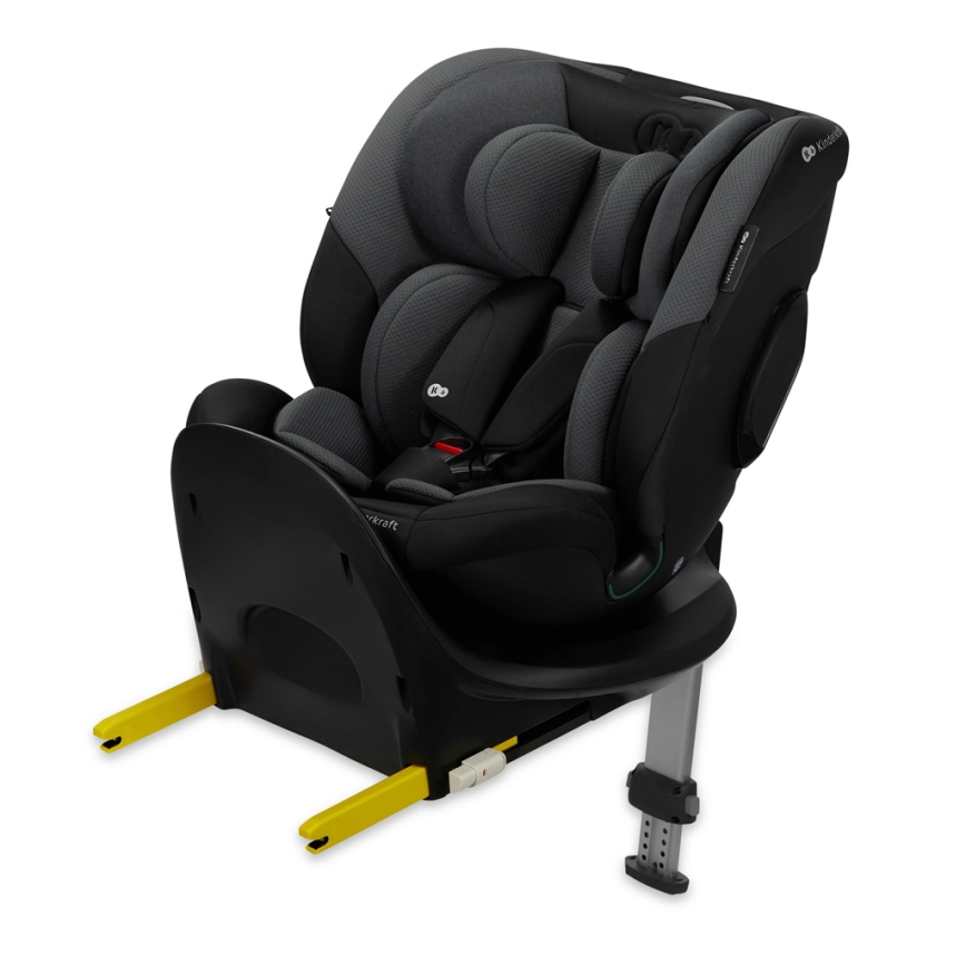 KINDERKRAFT SELECT - Silla de coche I-FIX (40-150 cm) Negro grafito