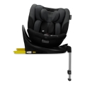 KINDERKRAFT SELECT - Silla de coche infantil con base giratoria I-FIX (40-150 cm) Negro grafito