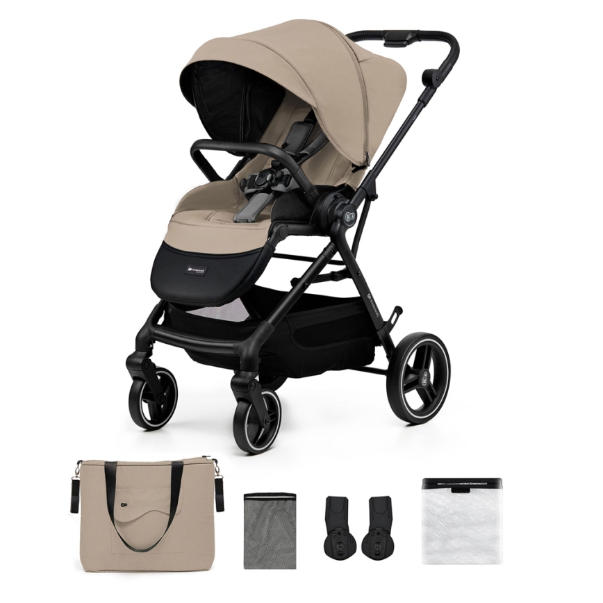 KINDERKRAFT SELECT - Silla de paseo deportiva YOXI beige arena