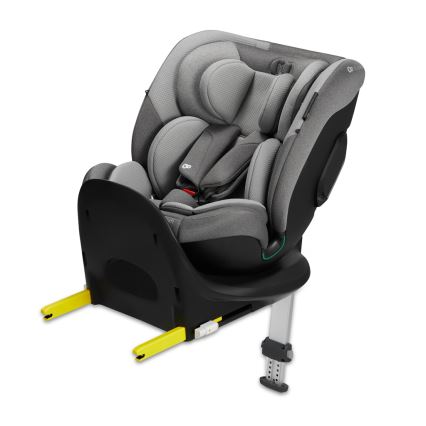 KINDERKRAFT SELECT - Silla para coche I-FIX (40-150 cm) Gris frío