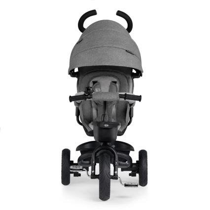 KINDERKRAFT - Triciclo infantil 5en1 SPINSTEP gris