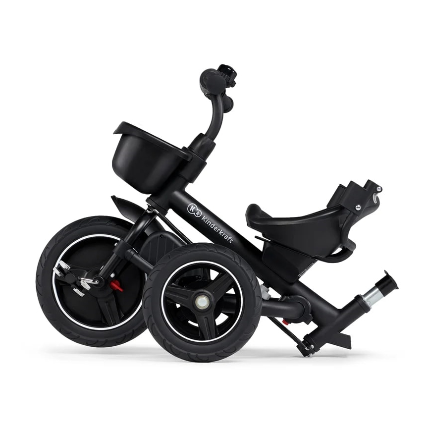 KINDERKRAFT - Triciclo infantil 5en1 SPINSTEP gris