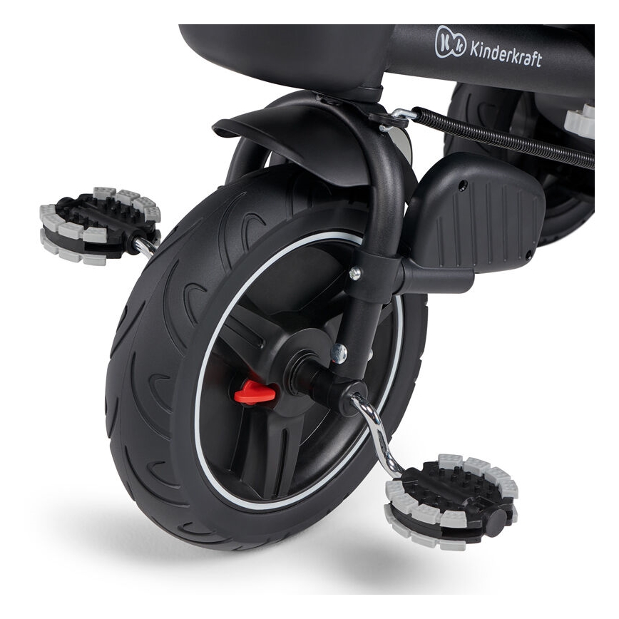 KINDERKRAFT - Triciclo infantil 5en1 SPINSTEP rosa