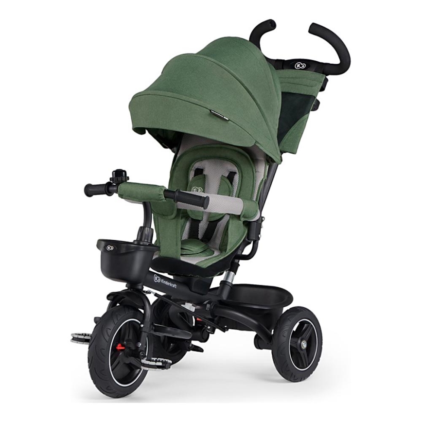 KINDERKRAFT SELECT - Triciclo infantil SPINSTEP Premium verde