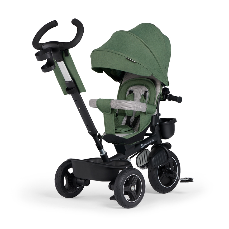 KINDERKRAFT SELECT - Triciclo infantil SPINSTEP Premium verde