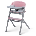 KINDERKRAFT SELECT - Trona infantil 3 en 1 LIVY Premium Aster rosa
