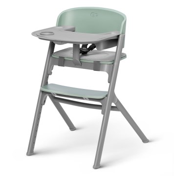 KINDERKRAFT SELECT - Trona infantil 3 en 1 LIVY Premium Verde oliva
