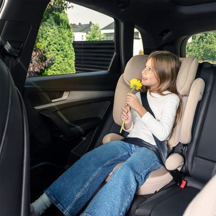 KINDERKRAFT - Silla de auto plegable XPAND 2 PRO 100-150 cm beige