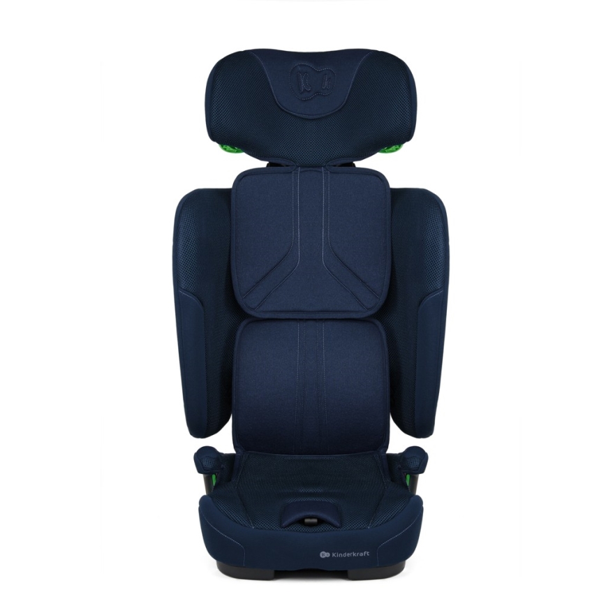 KINDERKRAFT - Silla de coche FIX2GO i-Size 76-150 cm azul