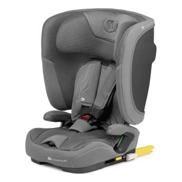 KINDERKRAFT - Silla de coche FIX2GO i-Size 76-150 cm gris