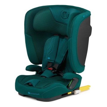 KINDERKRAFT - Silla de coche FIX2GO i-Size 76-150 cm turquesa