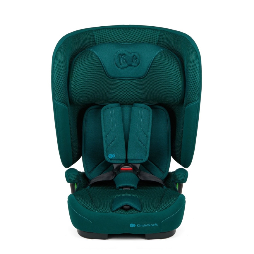 KINDERKRAFT - Silla de coche FIX2GO i-Size 76-150 cm turquesa