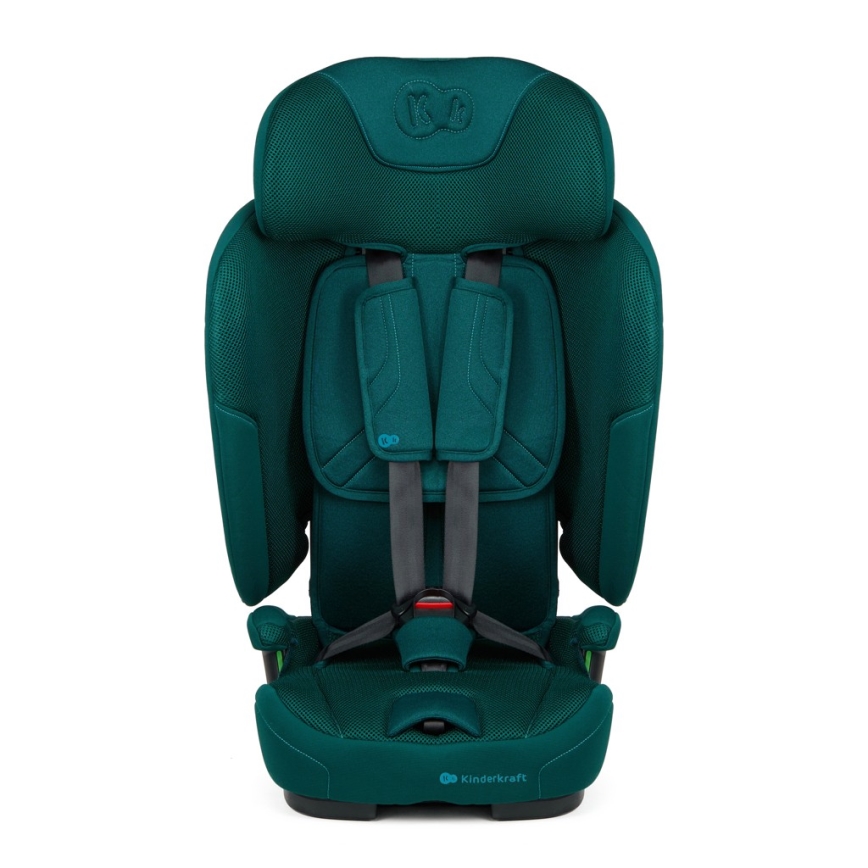 KINDERKRAFT - Silla de coche FIX2GO i-Size 76-150 cm turquesa